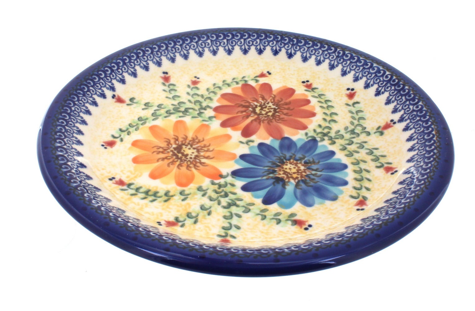Vena Autumn Burst Dining Plates & Bowls — Polish Pottery