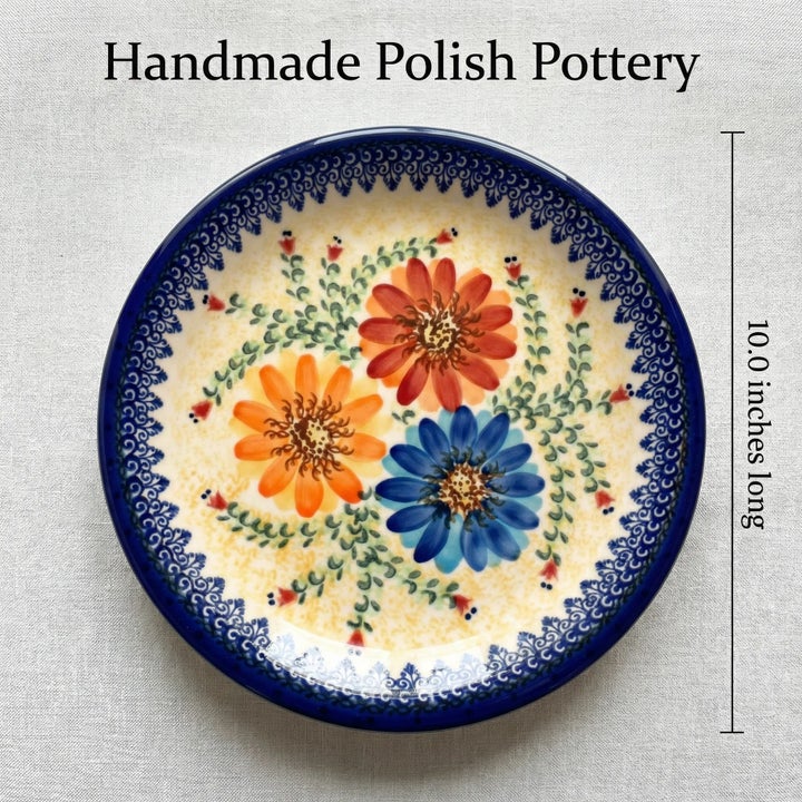 Vena Autumn Burst Dining Plates & Bowls — Polish Pottery