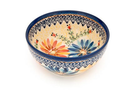 Detail image of Vena Autumn Burst Dining Plates & Bowls — Polish Pottery