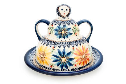 Detail image of Vena Autumn Burst Countertop Accessories — Polish Pottery