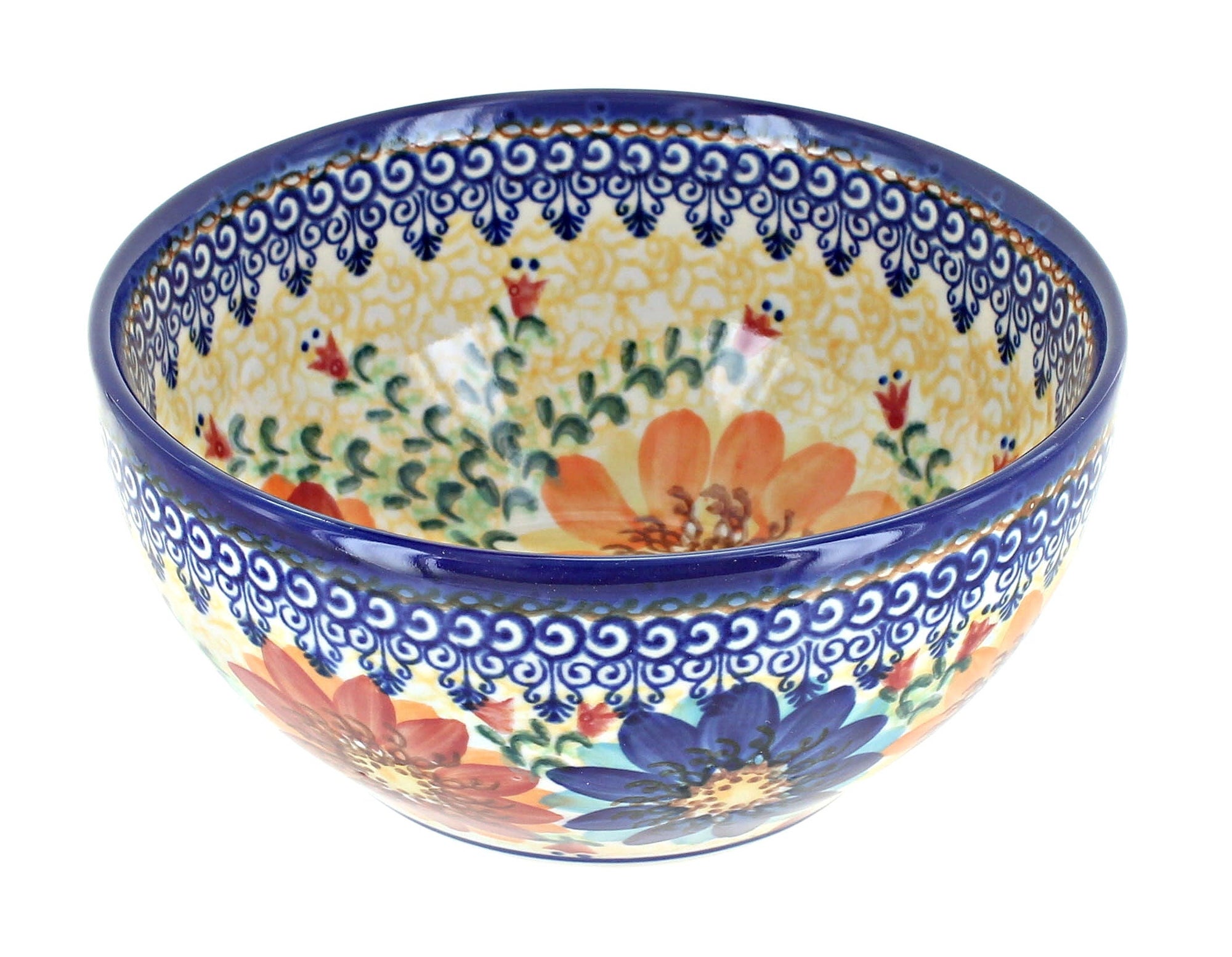Vena Autumn Burst Dining Plates & Bowls — Polish Pottery