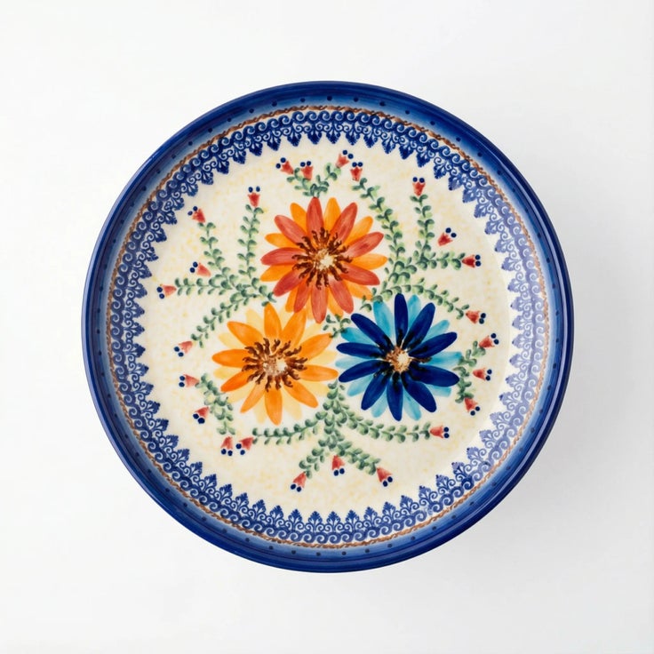 Detail image of Vena Autumn Burst Countertop Accessories — Polish Pottery