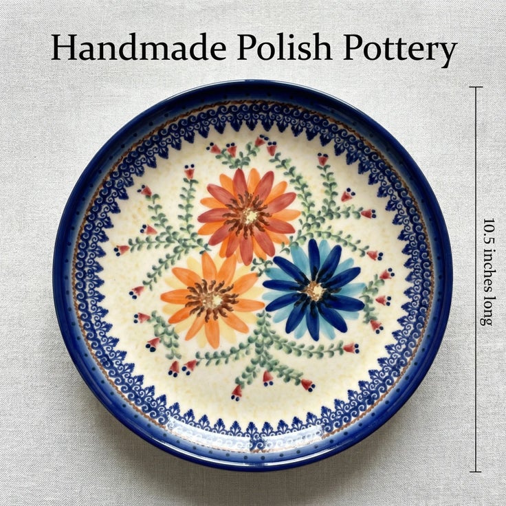 Detail image of Vena Autumn Burst Countertop Accessories — Polish Pottery