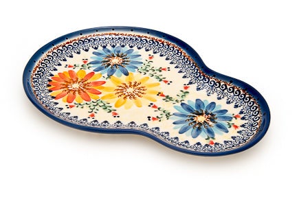 Detail image of Vena Autumn Burst Dining Plates & Bowls — Polish Pottery