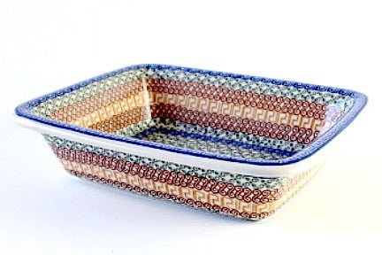Detail image of Ceramika Artystyczna Athena Small Bakeware — Polish Pottery