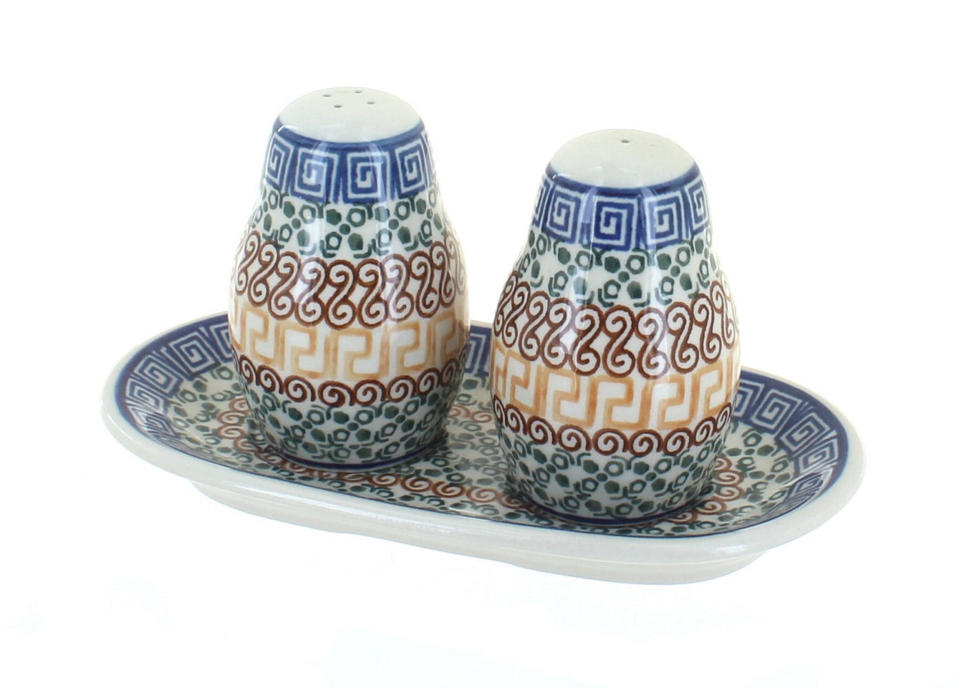 Ceramika Artystyczna Athena Salt & Pepper Shaker — Polish Pottery