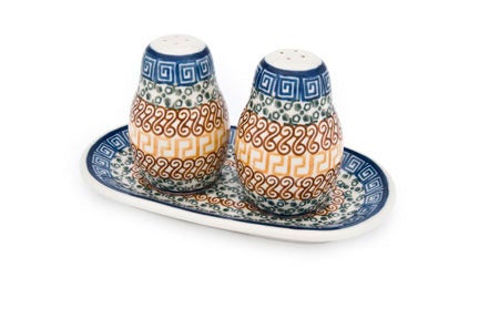 Ceramika Artystyczna Athena Salt & Pepper Shaker — Polish Pottery