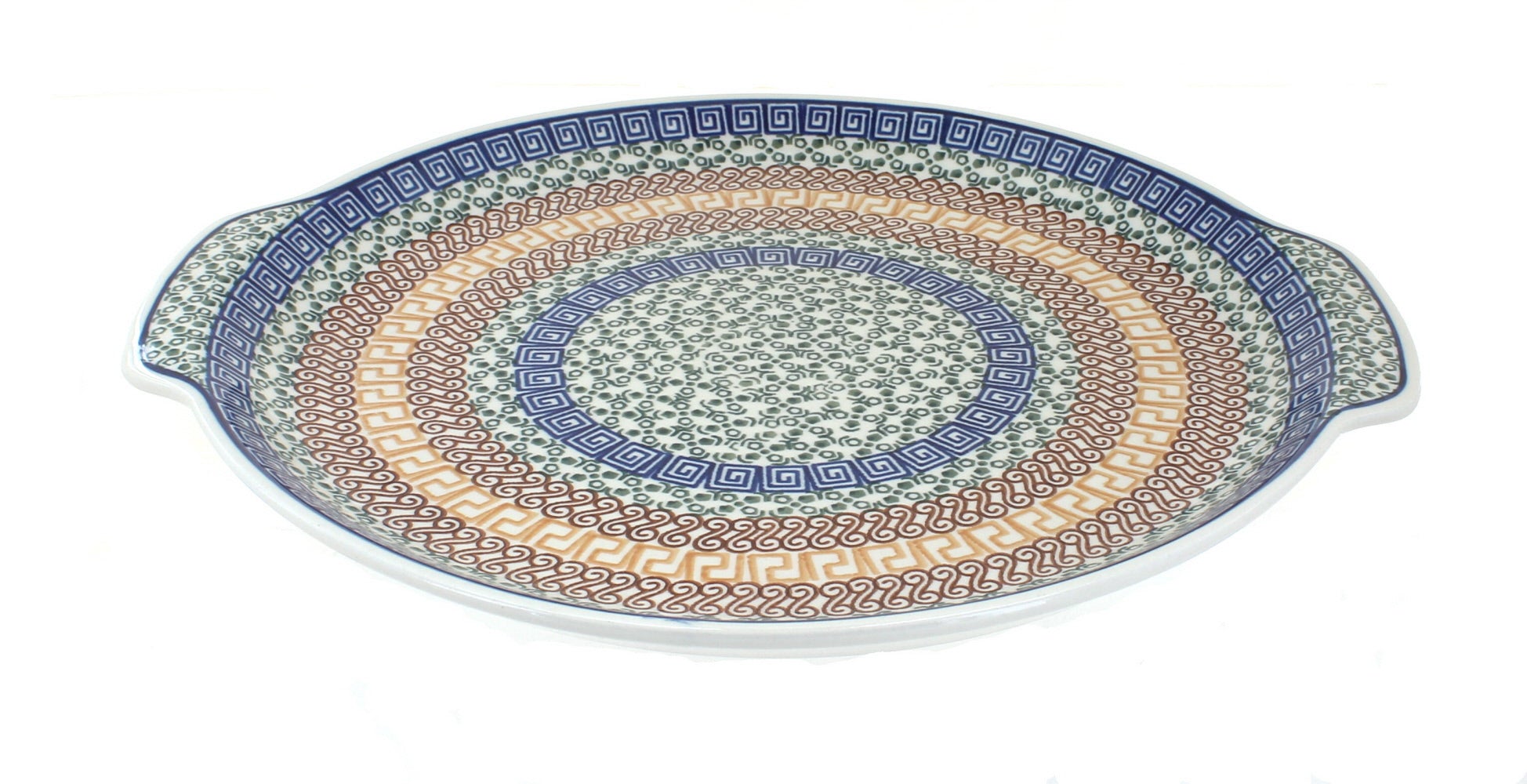 Ceramika Artystyczna Athena Large Serving Piece — Polish Pottery