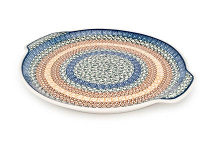 Detail image of Ceramika Artystyczna Athena Large Serving Piece — Polish Pottery