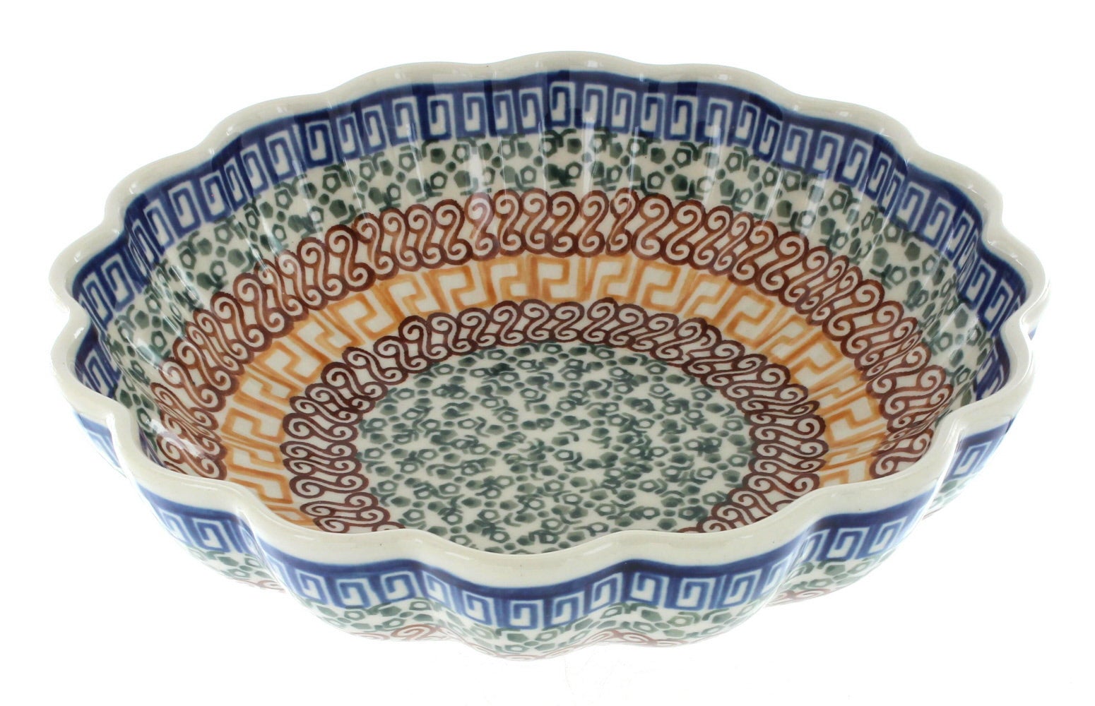 Ceramika Artystyczna Athena Small Serving Piece — Polish Pottery