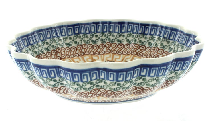 Detail image of Ceramika Artystyczna Athena Small Serving Piece — Polish Pottery