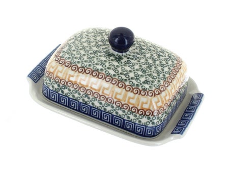 Ceramika Artystyczna Athena Butter Dish — Polish Pottery