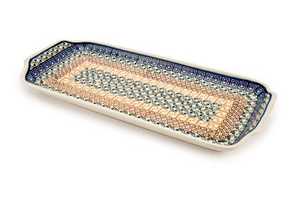 Detail image of Ceramika Artystyczna Athena Small Serving Piece — Polish Pottery