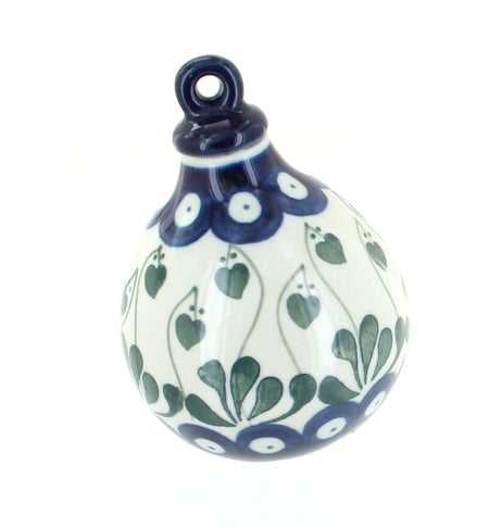 Ceramika Artystyczna Alyce Large Christmas Ball — Polish Pottery