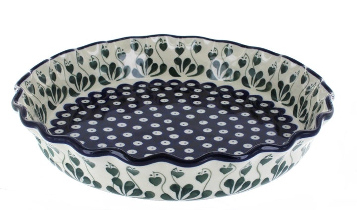 Ceramika Artystyczna Alyce Pie Plate — Polish Pottery