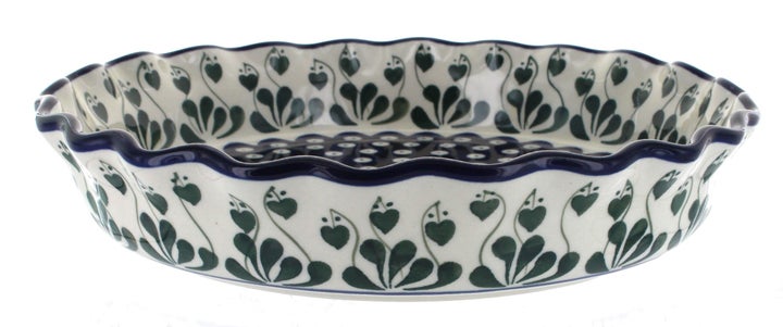 Ceramika Artystyczna Alyce Pie Plate — Polish Pottery