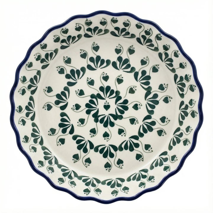 Ceramika Artystyczna Alyce Pie Plate — Polish Pottery