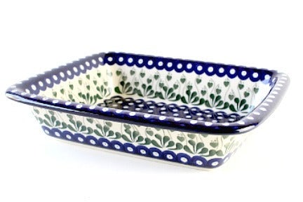 Detail image of Ceramika Artystyczna Alyce Medium Bakeware — Polish Pottery