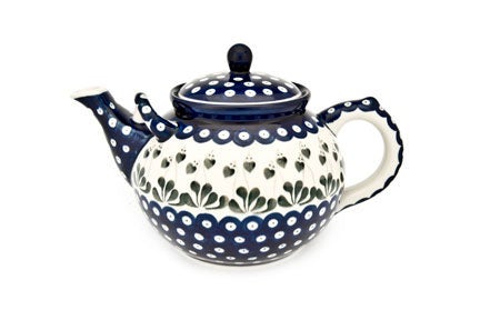 Detail image of Ceramika Artystyczna Alyce Teapot — Polish Pottery