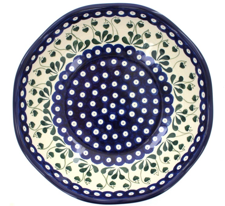 Detail image of Ceramika Artystyczna Alyce Large Serving Piece — Polish Pottery