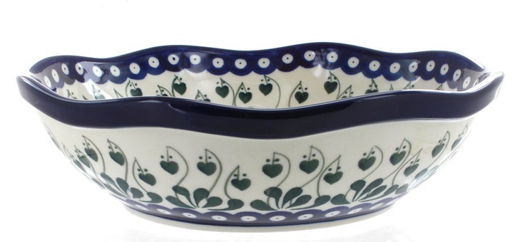 Detail image of Ceramika Artystyczna Alyce Large Serving Piece — Polish Pottery