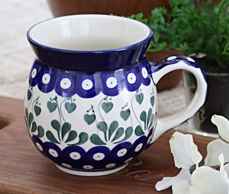 Detail image of Ceramika Artystyczna Alyce Mug — Polish Pottery