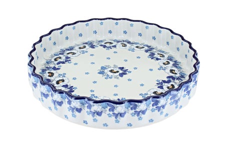 Ceramika Artystyczna Georgia Blue Specialty Bakeware — Polish Pottery