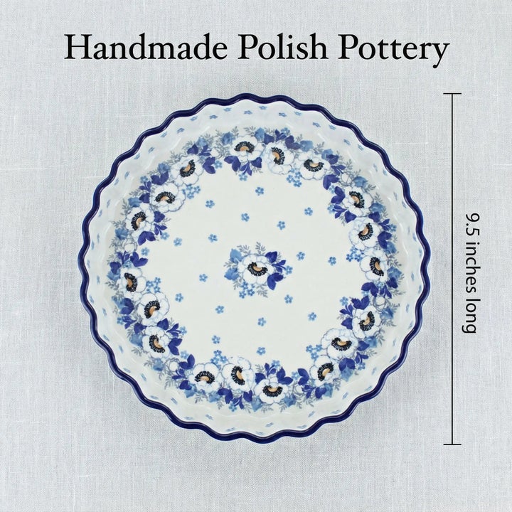 Ceramika Artystyczna Georgia Blue Specialty Bakeware — Polish Pottery