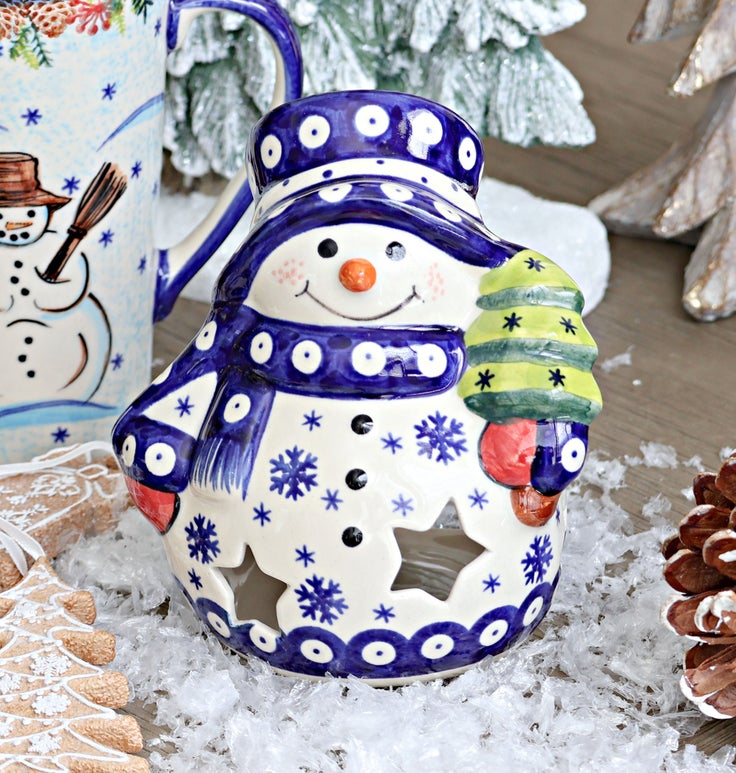 Detail image of Vena Luminary — Polish Pottery