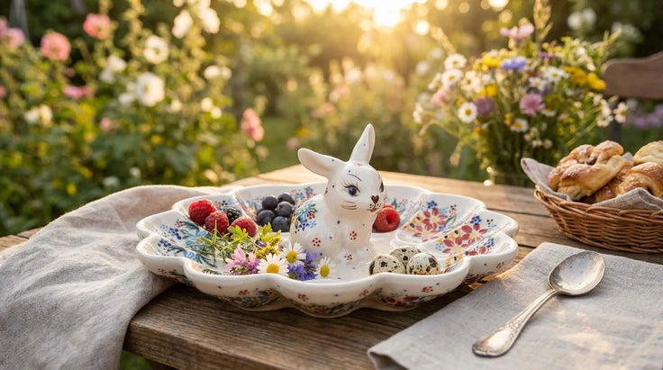 Detail image of Vena Tara Dining Accessories — Polish Pottery