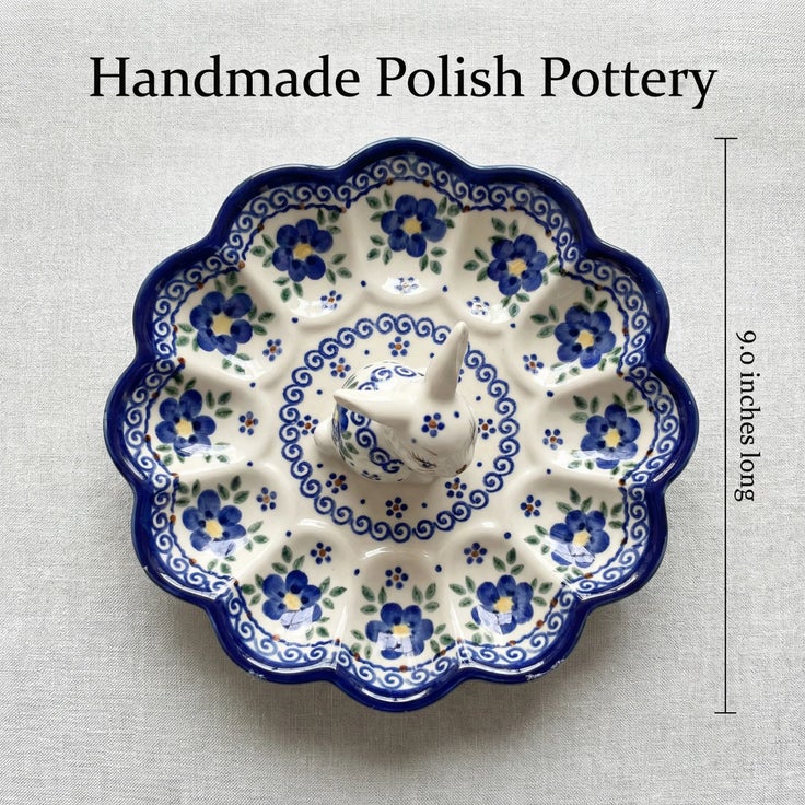 Detail image of Vena Spring Blossom Dining Accessories — Polish Pottery