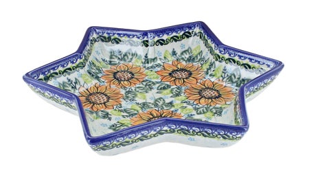 Vena Sunflower Splendor Décor — Polish Pottery