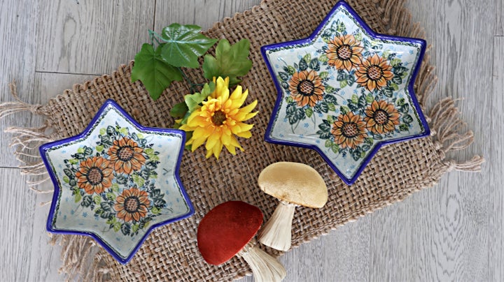 Vena Sunflower Splendor Décor — Polish Pottery