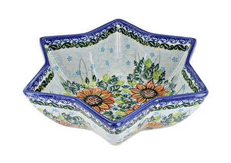 Vena Sunflower Splendor Décor — Polish Pottery