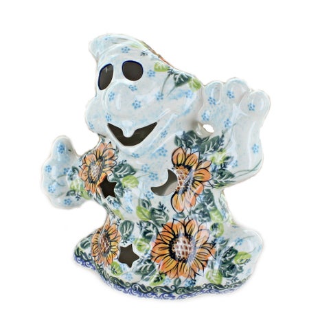 Vena Sunflower Splendor Figurine — Polish Pottery