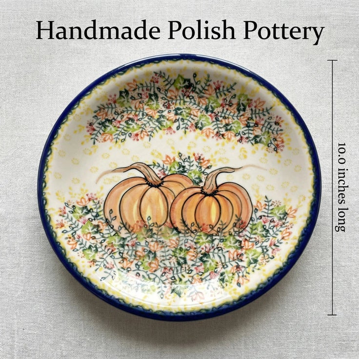 Detail image of Vena Harvest Festival Dining Plates & Bowls — Polish Pottery