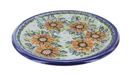 Vena Sunflower Splendor Dining Plates & Bowls — Polish Pottery