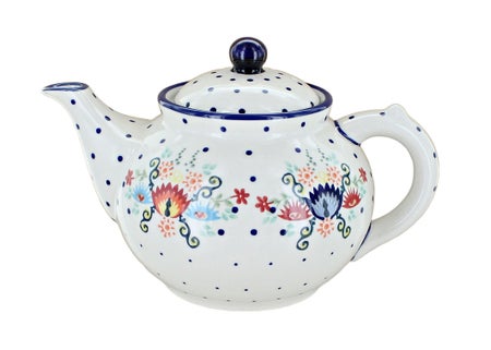 Manufaktura Desert Flower Teapot — Polish Pottery