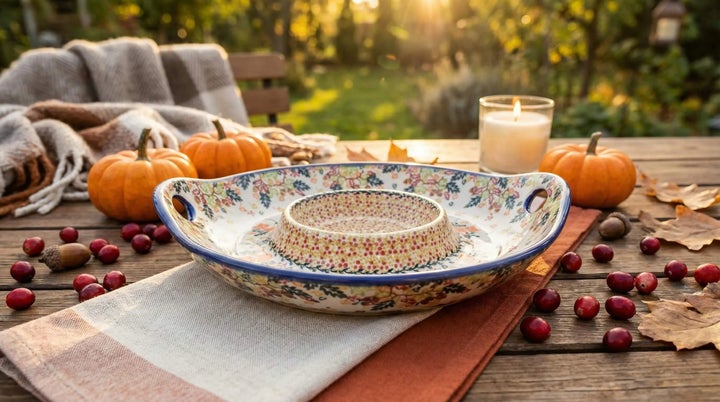 Vena Dining Plates & Bowls — Polish Pottery