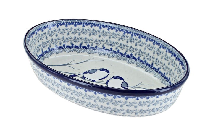 Ceramika Artystyczna Bluebird Small Bakeware — Polish Pottery