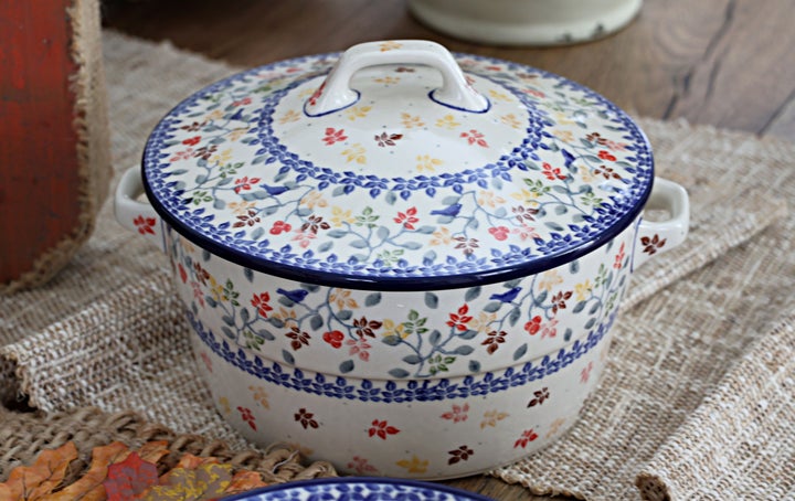 Ceramika Artystyczna Autumn Grove Medium Bakeware — Polish Pottery