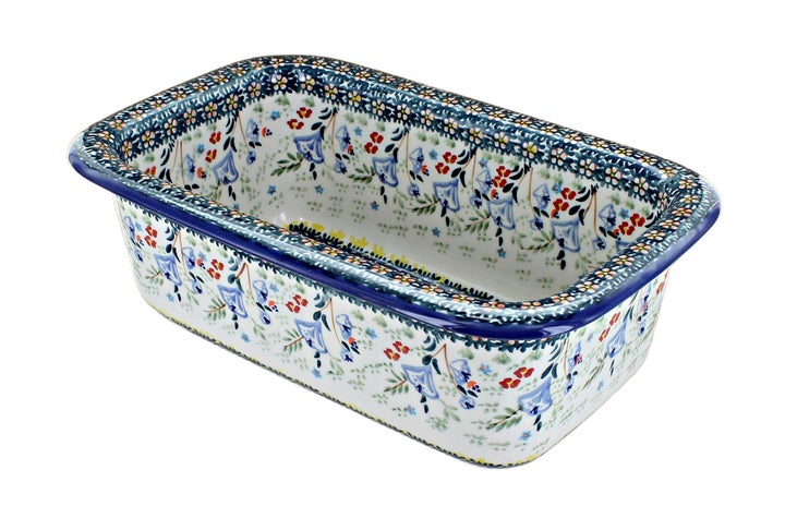 Manufaktura Periwinkle Loaf Baker — Polish Pottery