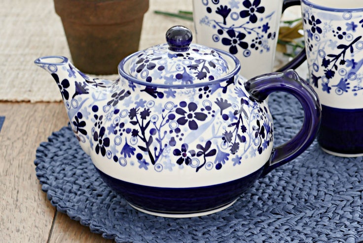 Detail image of Manufaktura Eloise Teapot — Polish Pottery