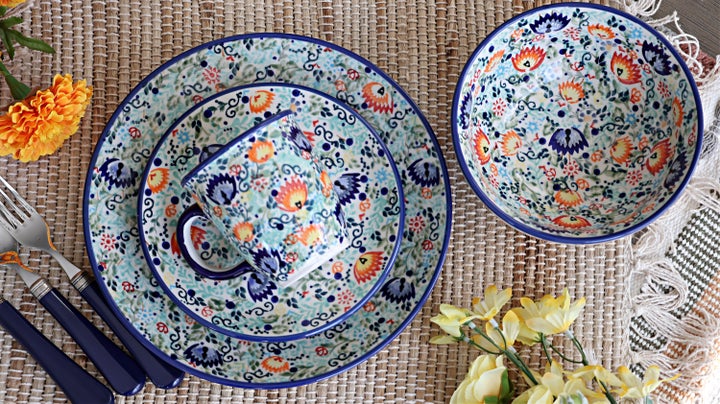 Manufaktura Desert Oasis Dining Plates & Bowls — Polish Pottery