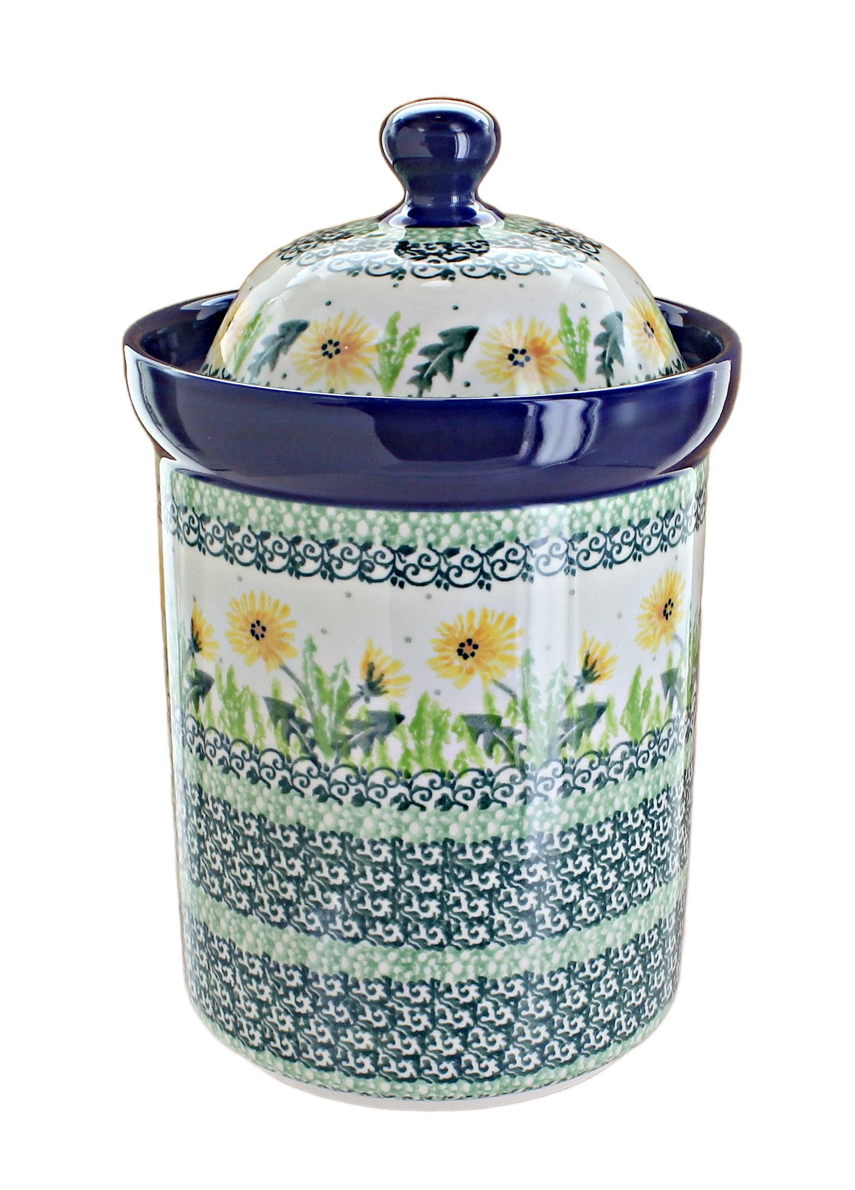 Ceramika Artystyczna Dandelion Counter Storage — Polish Pottery