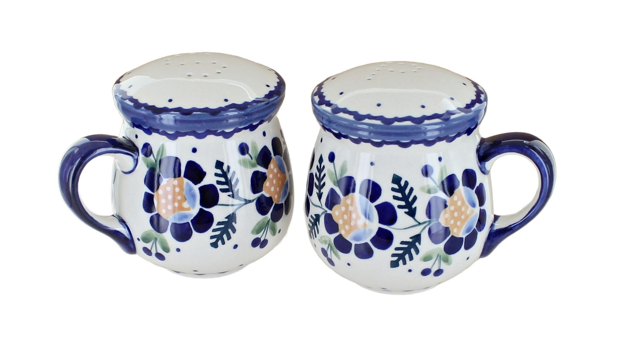 Manufaktura Sunflower Salt & Pepper Shaker — Polish Pottery