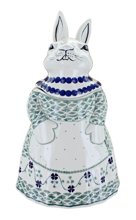 Manufaktura Sage Floral Counter Storage — Polish Pottery