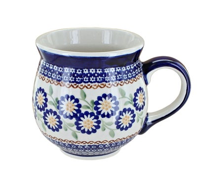 Manufaktura Peach Blossom Mug — Polish Pottery
