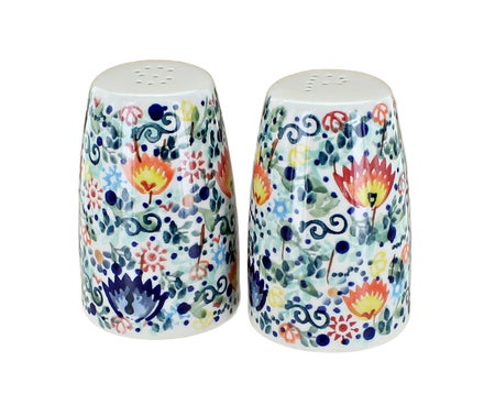 Manufaktura Desert Oasis Salt & Pepper Shaker — Polish Pottery