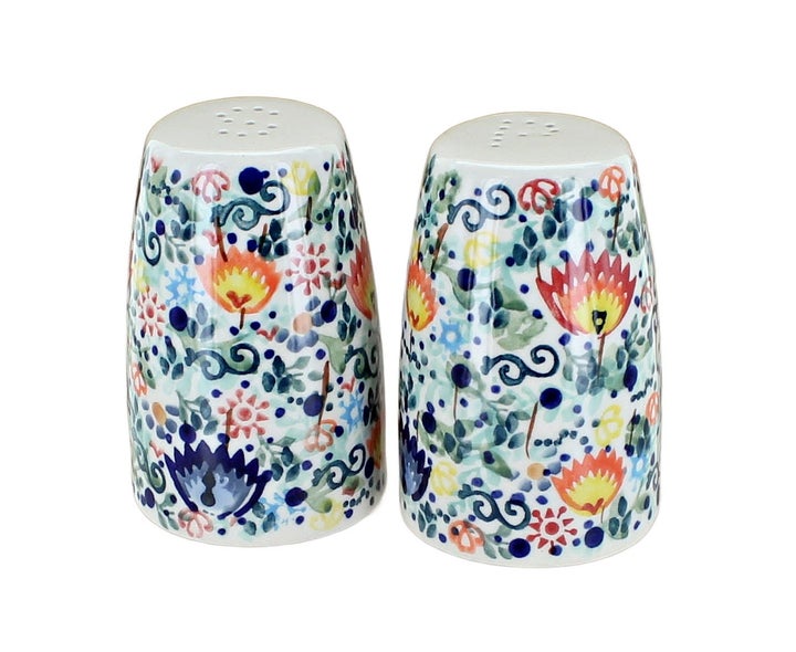 Manufaktura Desert Oasis Salt & Pepper Shaker — Polish Pottery
